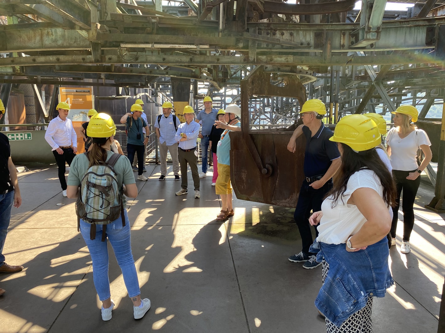 Fachexkursion im Zeichen der Konversion industrieller Standorte