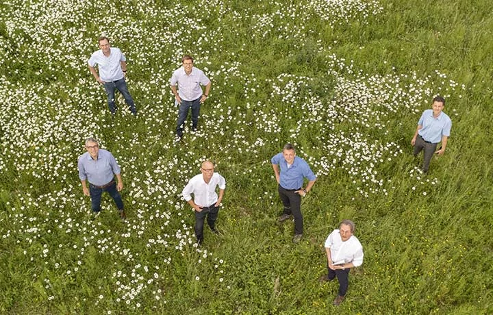 Blau-Grünes Band Garzweiler: „Hang zum Blühen“ wurde bei Naturspaziergang eingeweiht